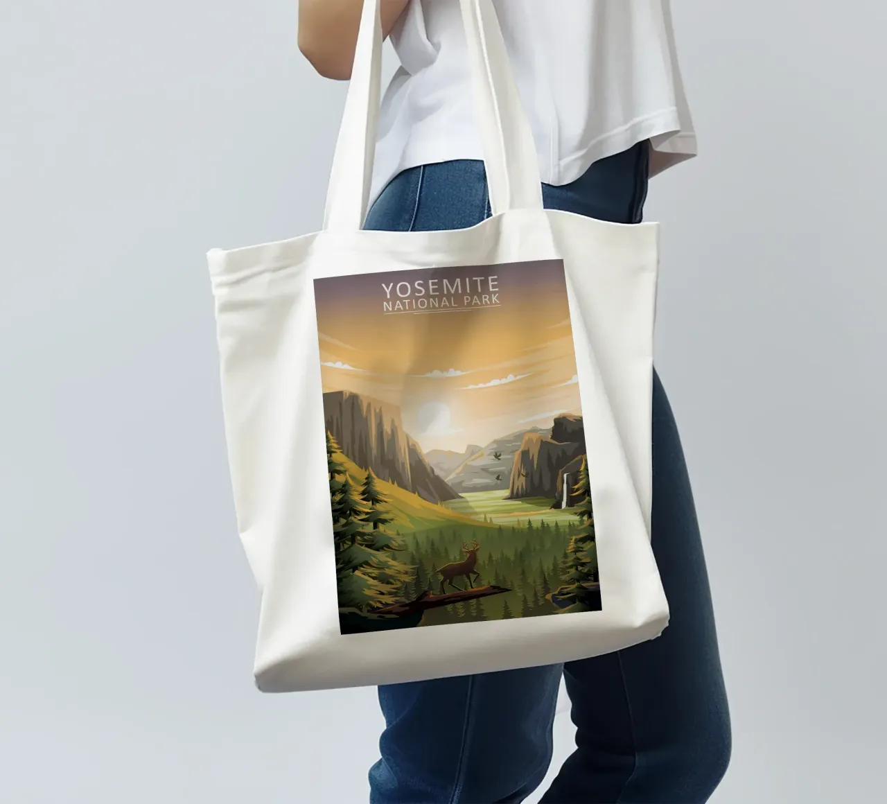 Yosemite II borsa in juta da Morgan Scotts