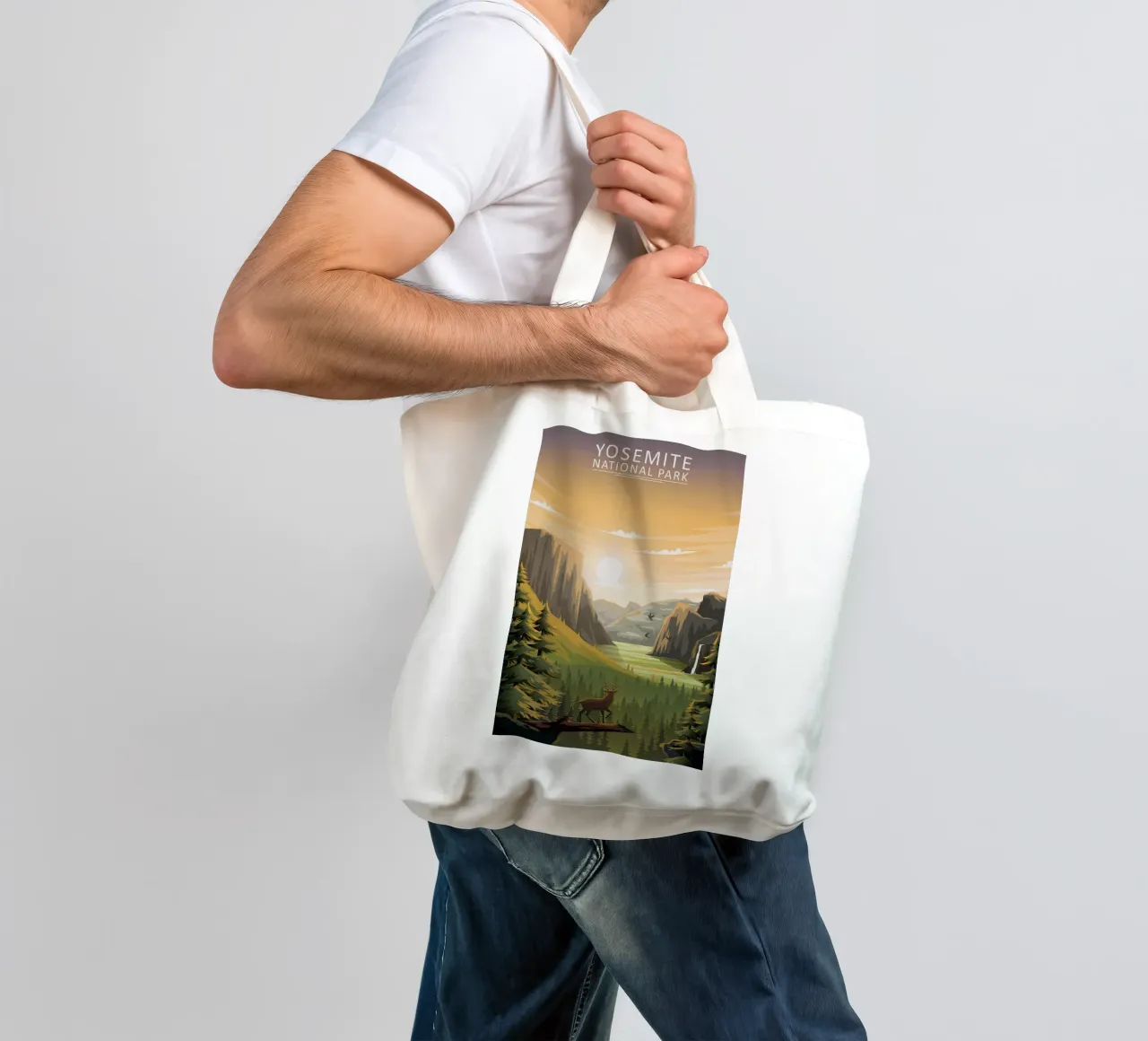 Yosemite II borsa in juta da Morgan Scotts