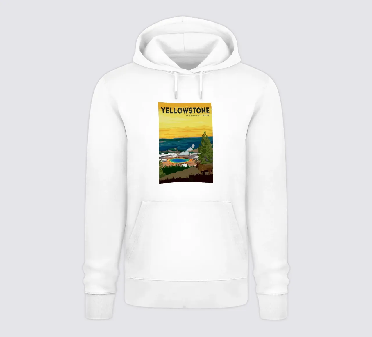 Yellowstone II felpa con cappuccio da Morgan Scotts