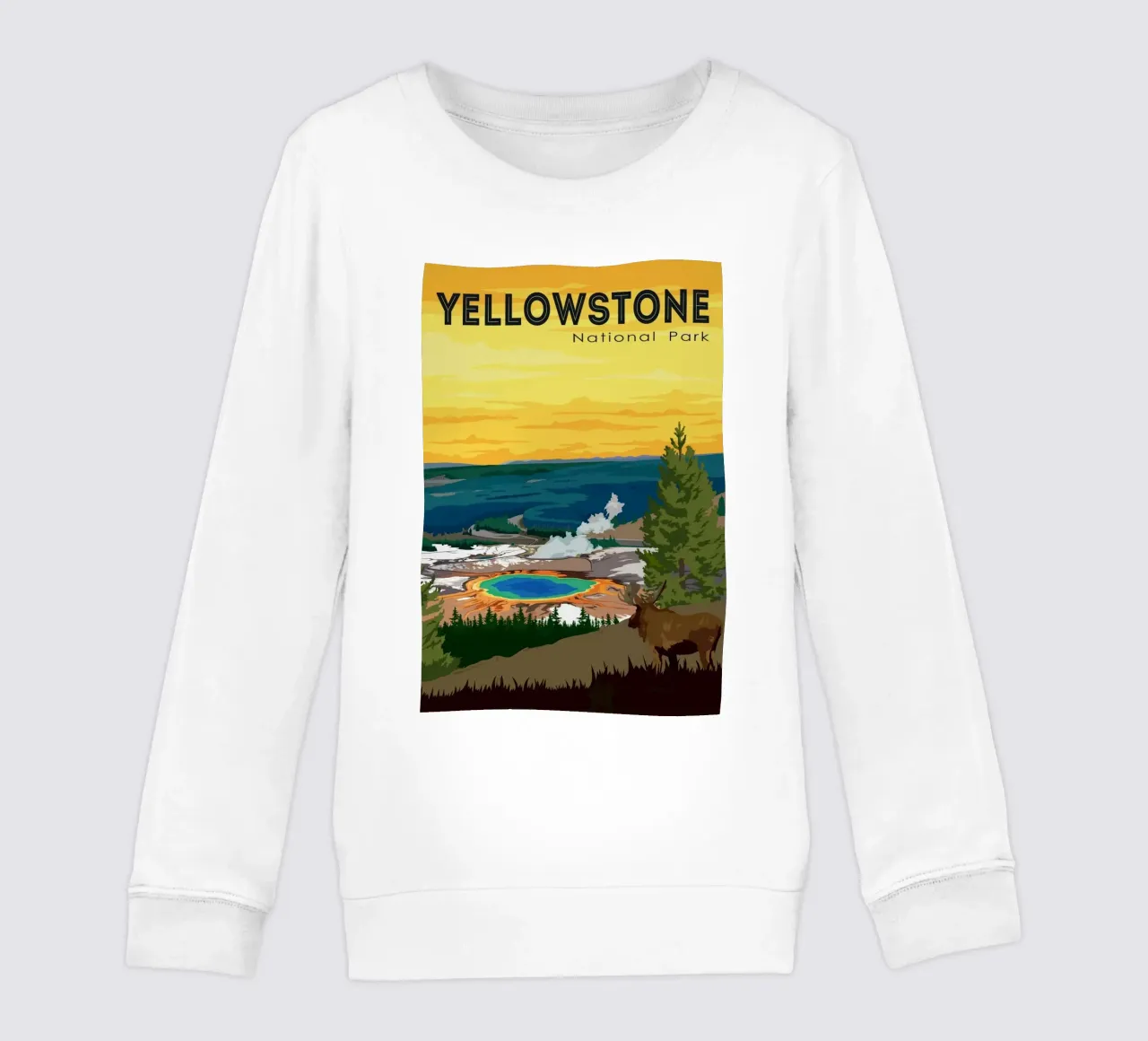 Yellowstone II felpa bambino da Morgan Scotts