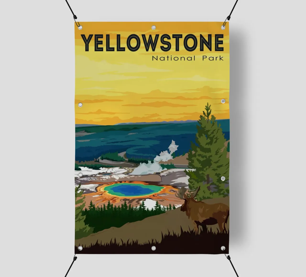 Yellowstone II telo in pvc da Morgan Scotts