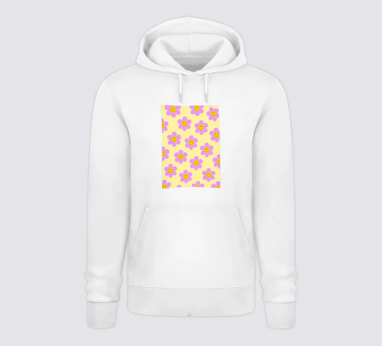 Sunflower Smile Pattern felpa con cappuccio da Attaboy Dsgn