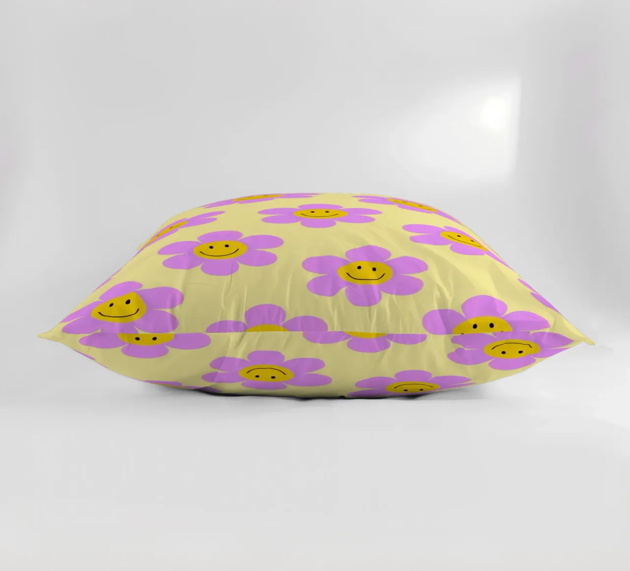 Sunflower Smile Pattern cuscino da Attaboy Dsgn