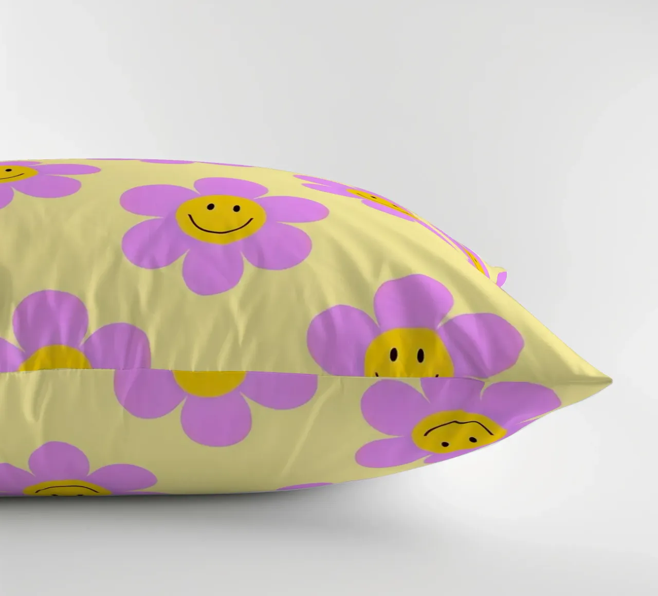 Sunflower Smile Pattern cuscino da Attaboy Dsgn