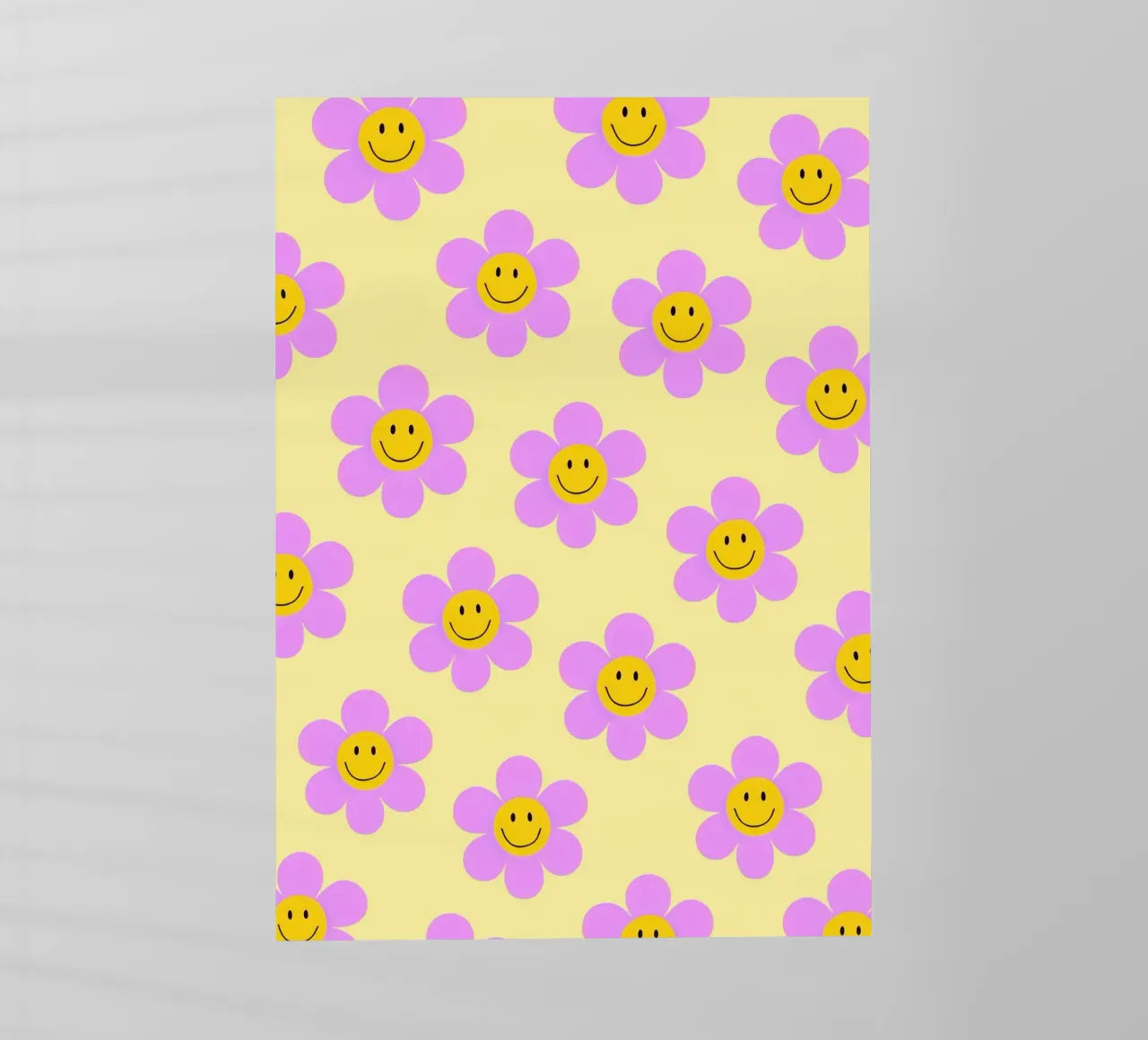 Sunflower Smile Pattern pellicola backlit da Attaboy Dsgn