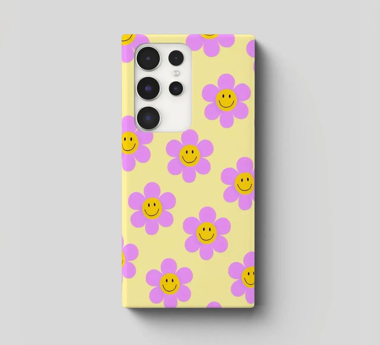 Sunflower Smile Pattern cover samsung da Attaboy Dsgn