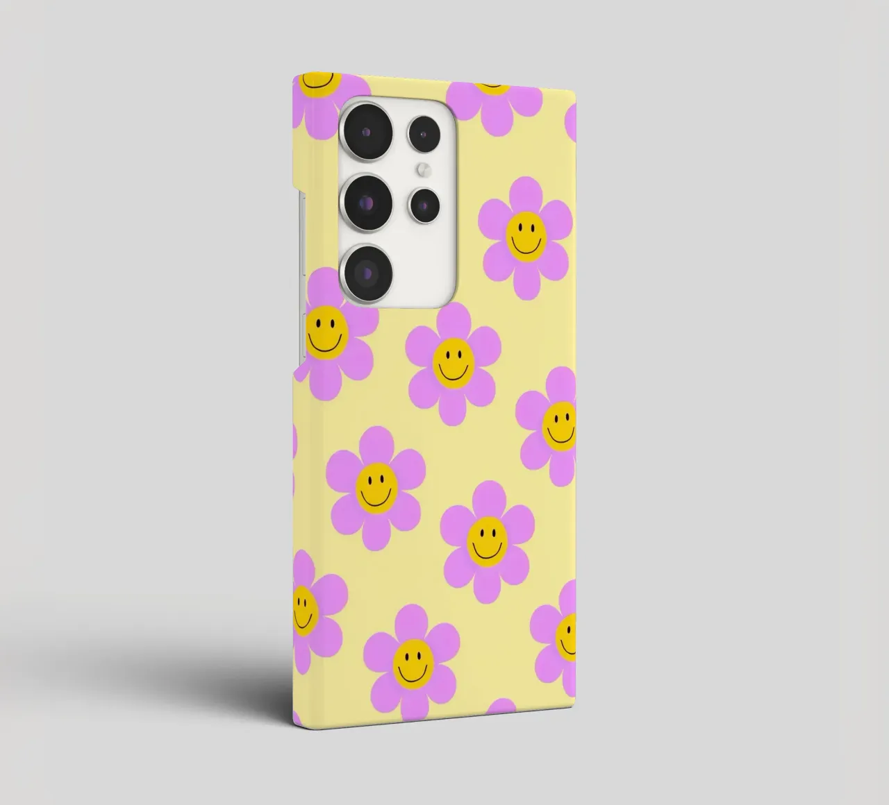 Sunflower Smile Pattern cover samsung da Attaboy Dsgn