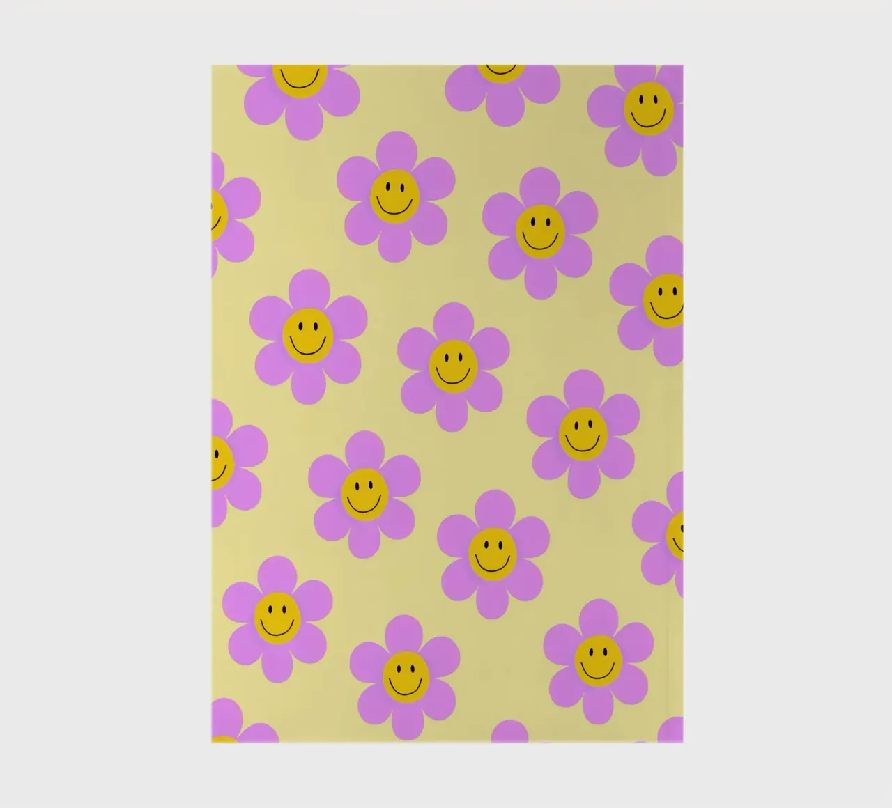 Sunflower Smile Pattern notebook by Attaboy Dsgn