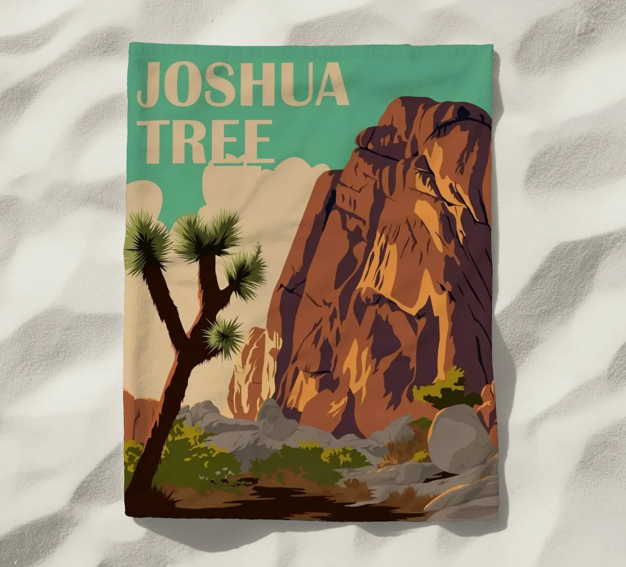 Albero di Joshua I telo mare da Morgan Scotts
