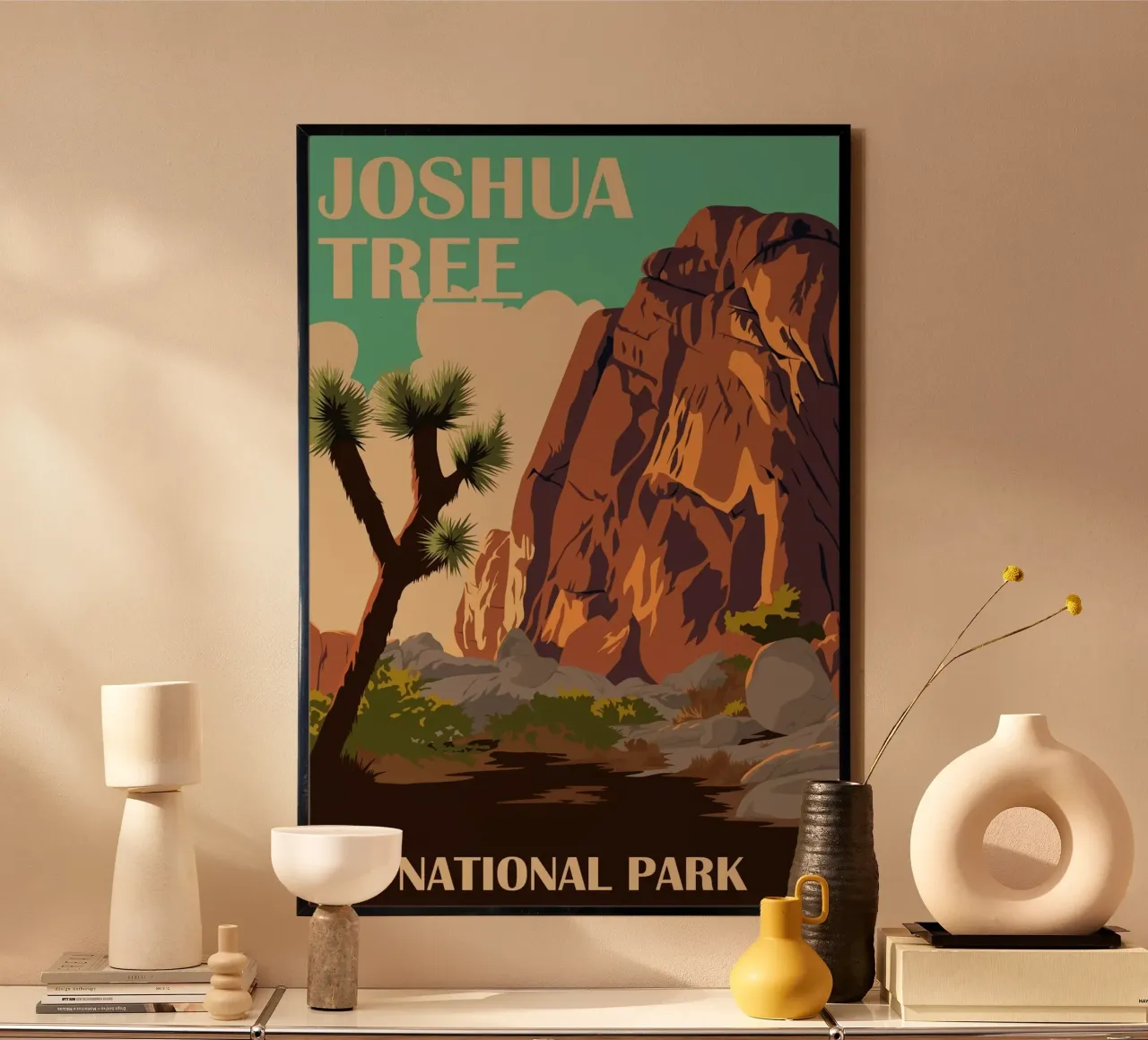 Joshua Tree I Hahnemühle von Morgan Scotts