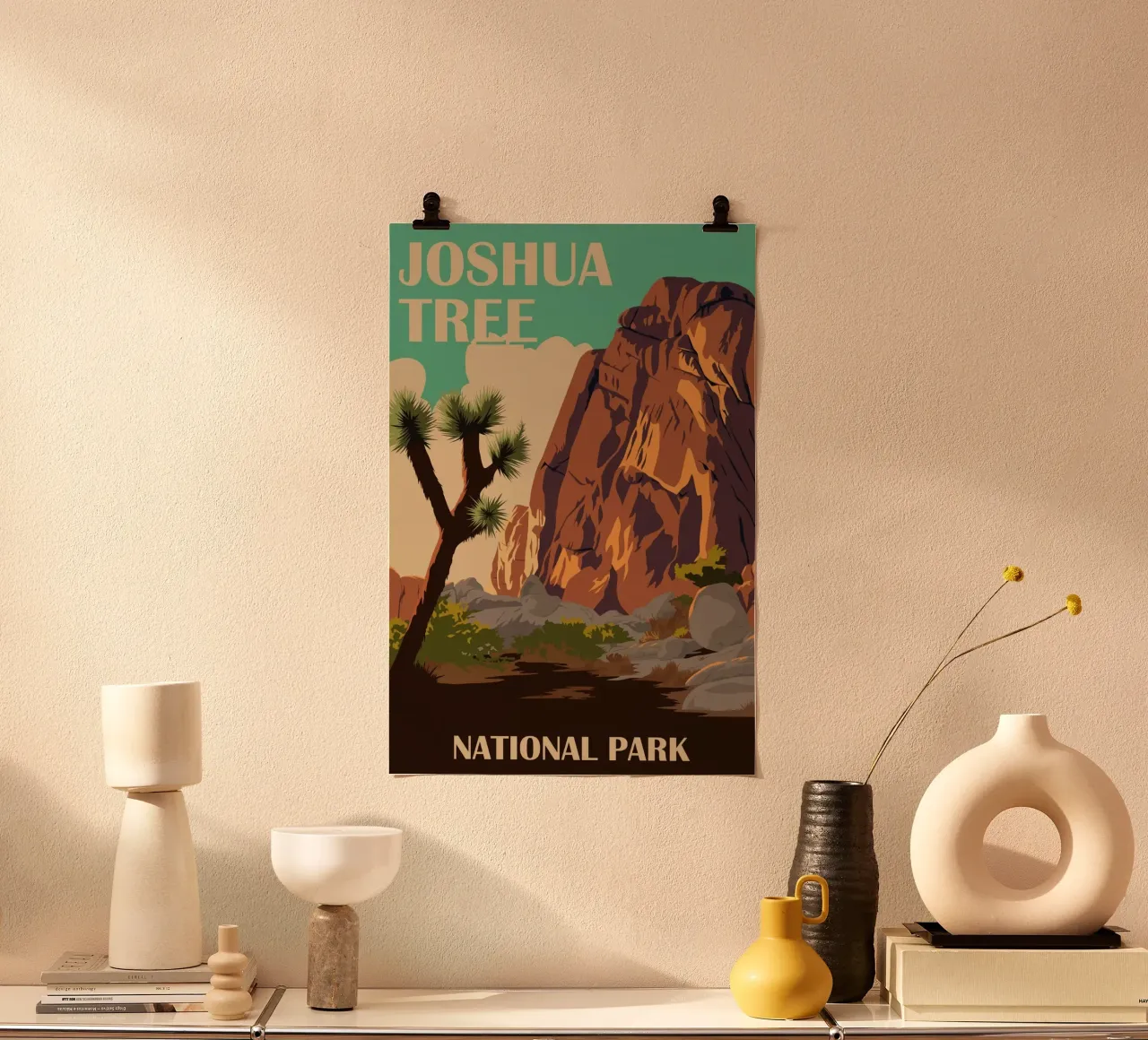 Joshua Tree I Hahnemühle von Morgan Scotts