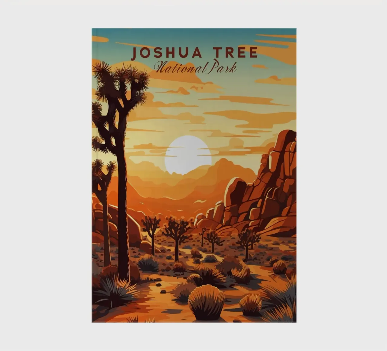 Joshua Tree II notebook by Morgan Scotts