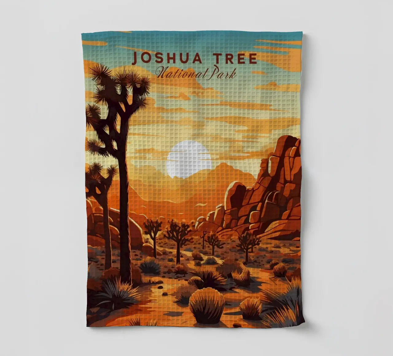 Joshua Tree II Geschirrtuch von Morgan Scotts