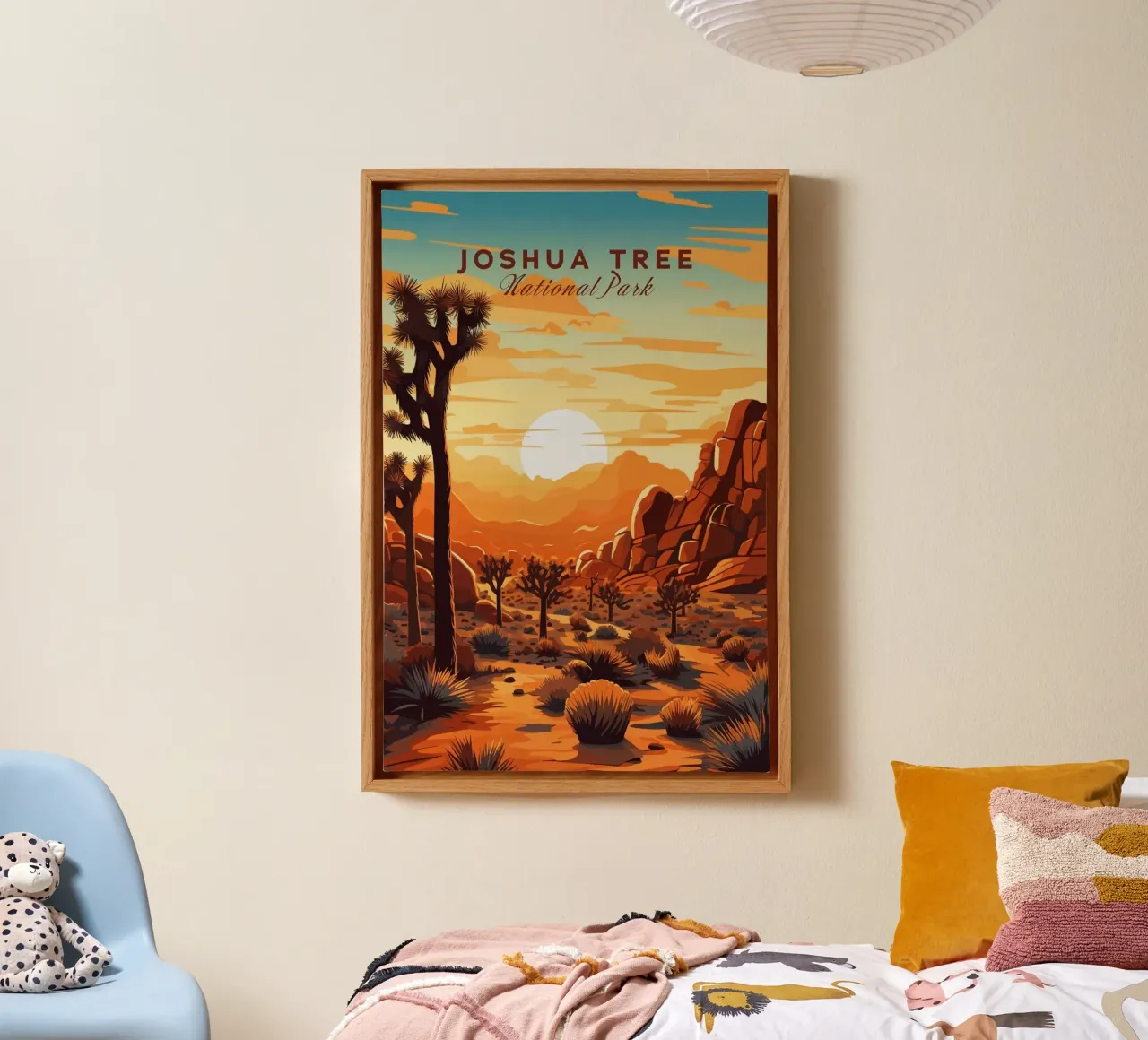 Joshua Tree II canvas van Morgan Scotts