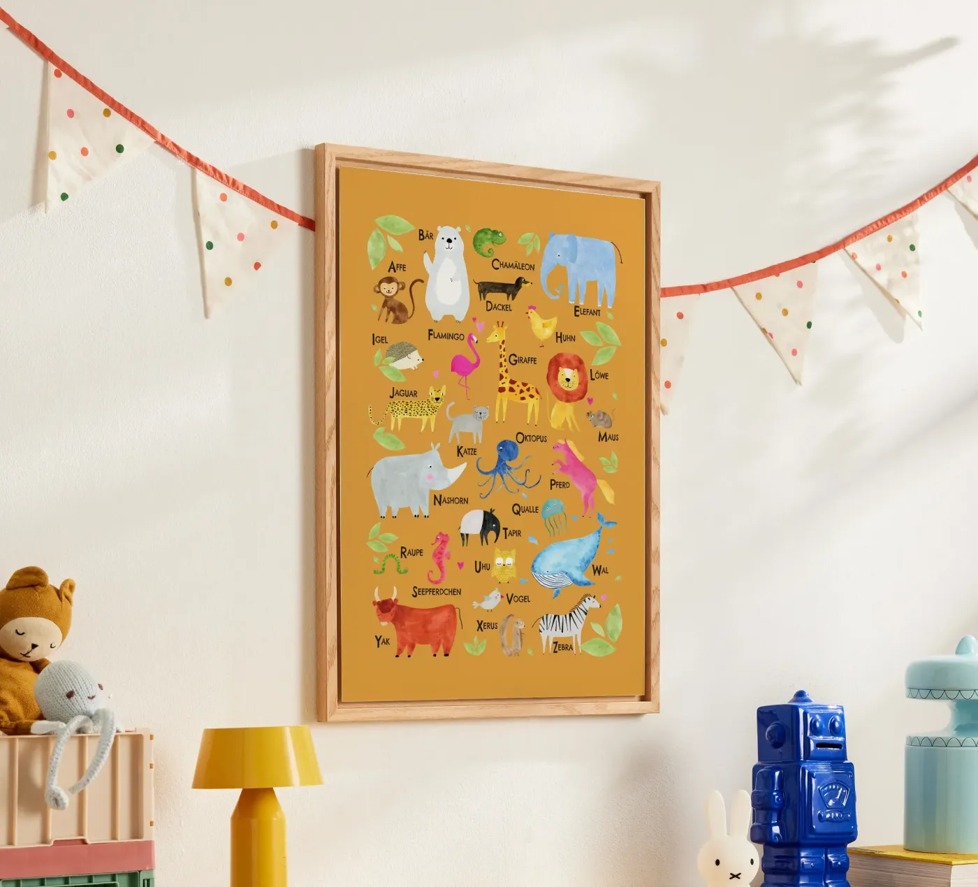 ABC Tiere, braun plexiglass da Fraysein Design