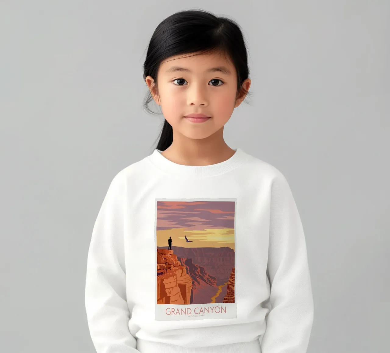 Grand Canyon II kids sweatshirt by Morgan Scotts