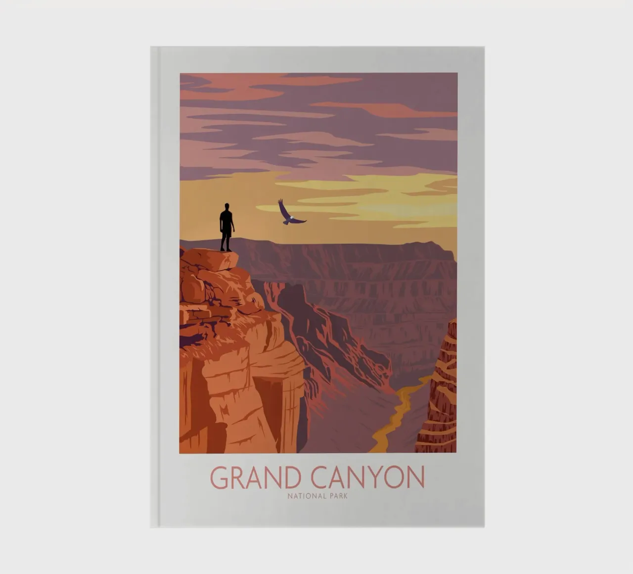 Grand Canyon II notebook by Morgan Scotts