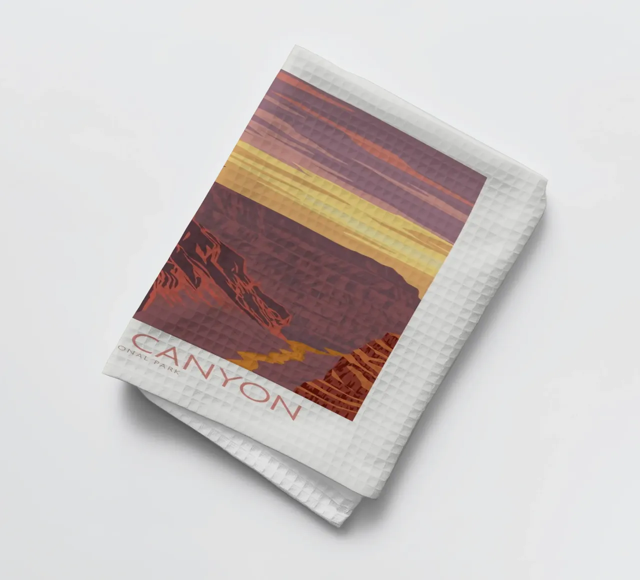 Grand Canyon II tea towel by Morgan Scotts