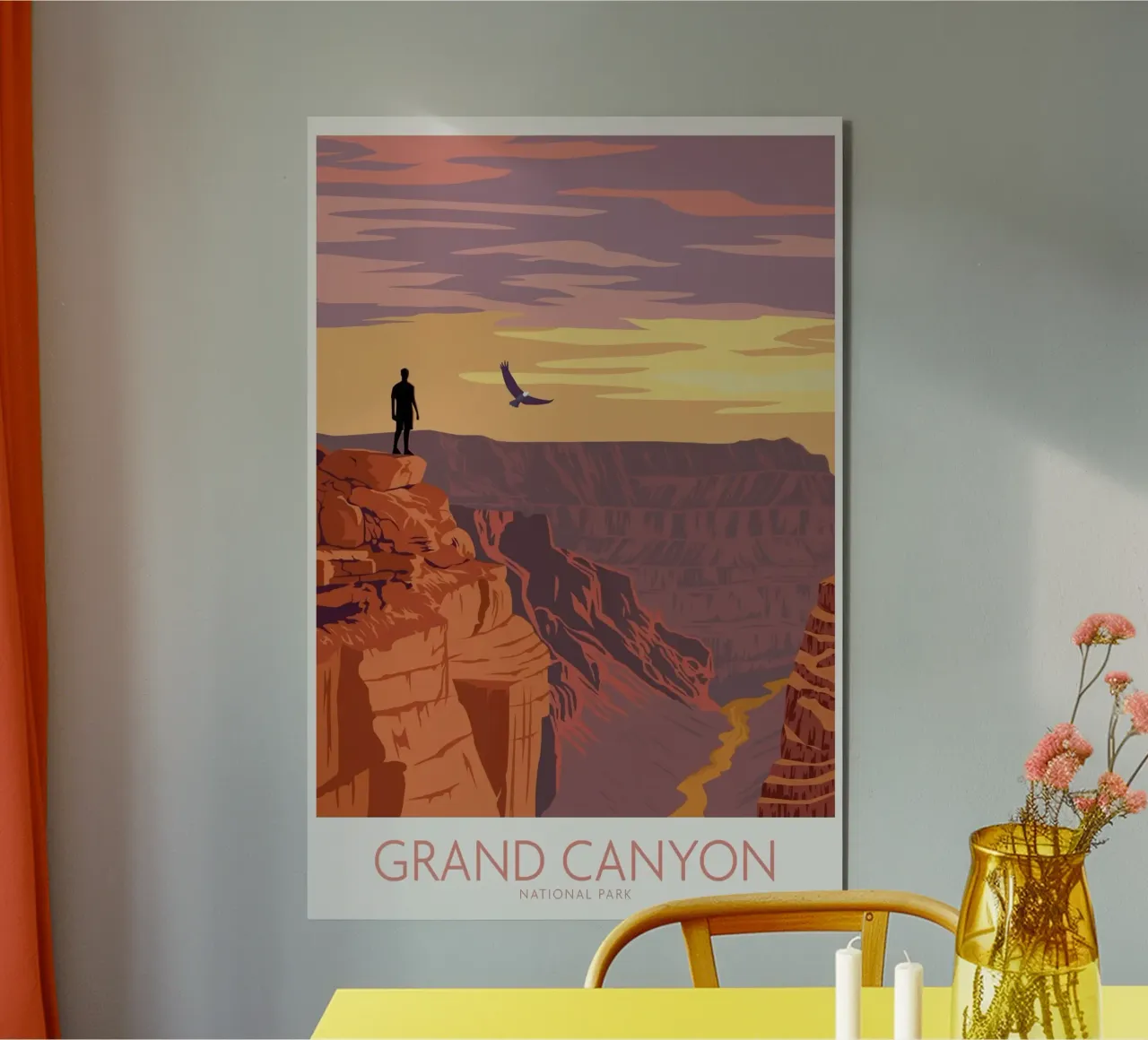 Grand Canyon II alu-dibond by Morgan Scotts