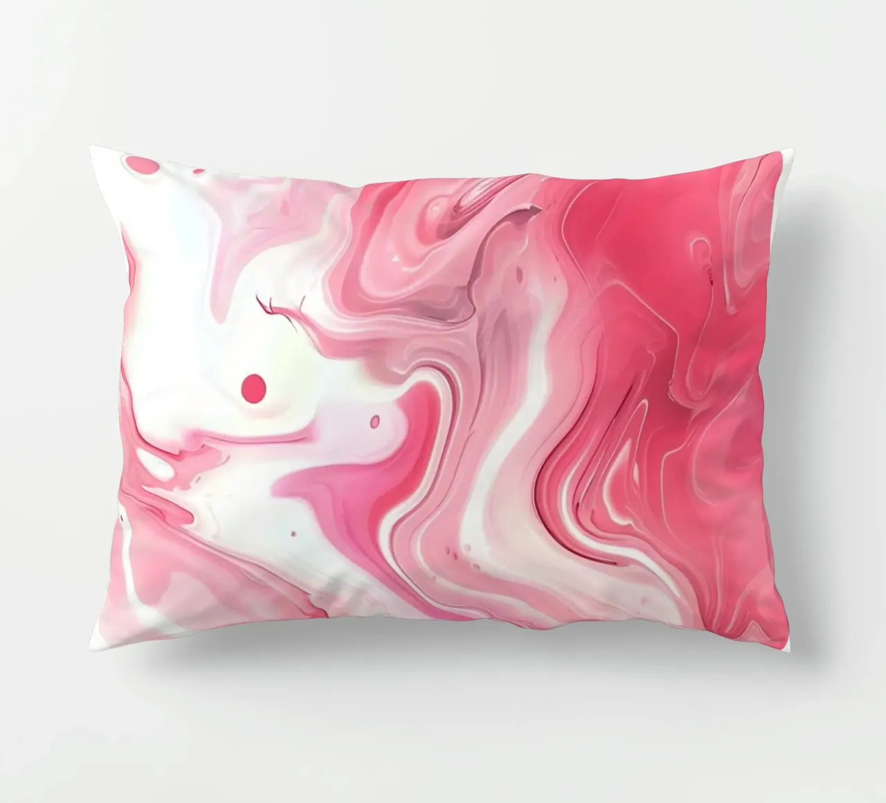 Arte astratta del marmo rosa - Poster Good Vibes 2024 cuscino da homdeco
