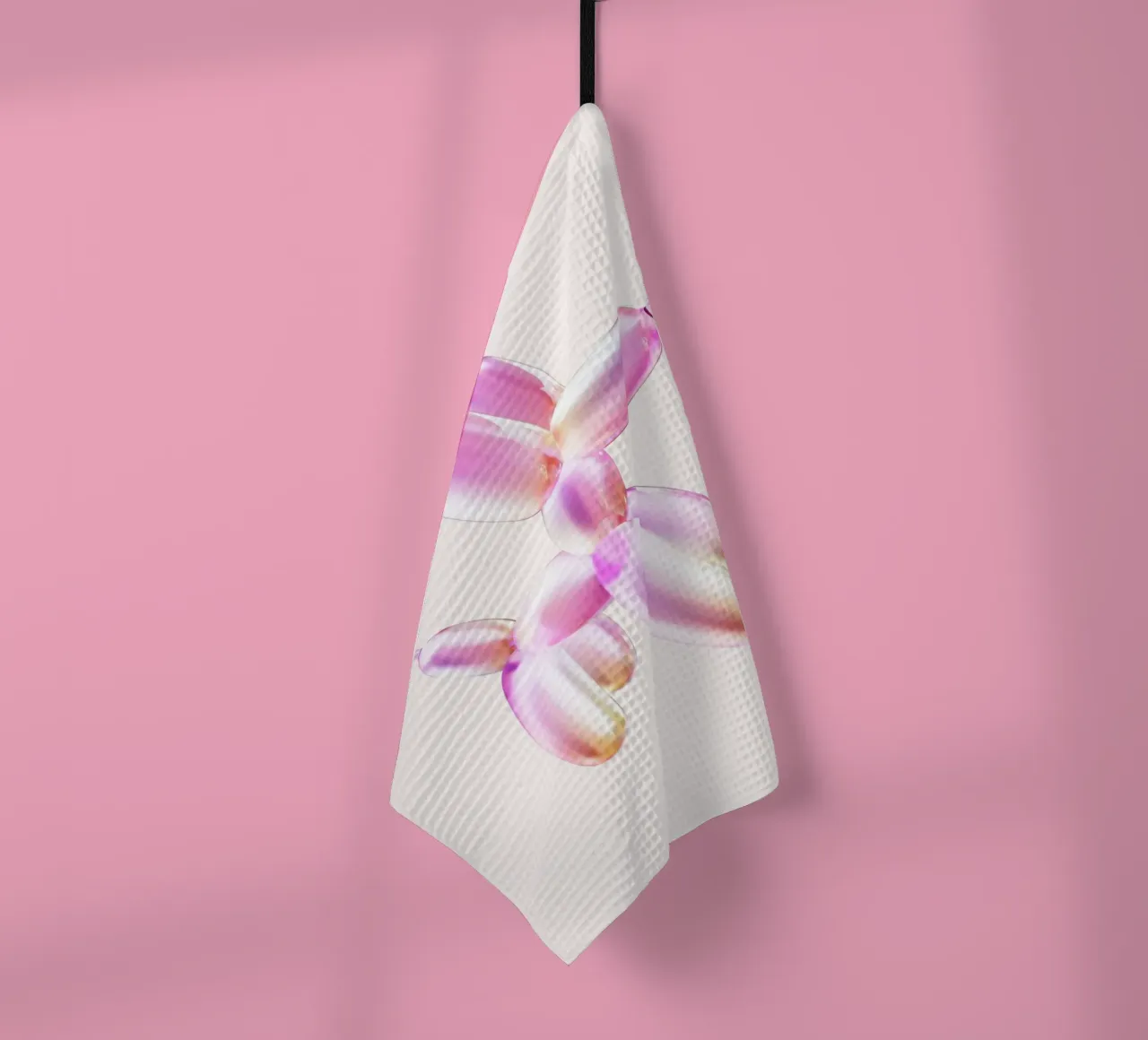 Palloncini cangianti rosa e oro per cani Pop Art canovaccio da cucina da homdeco