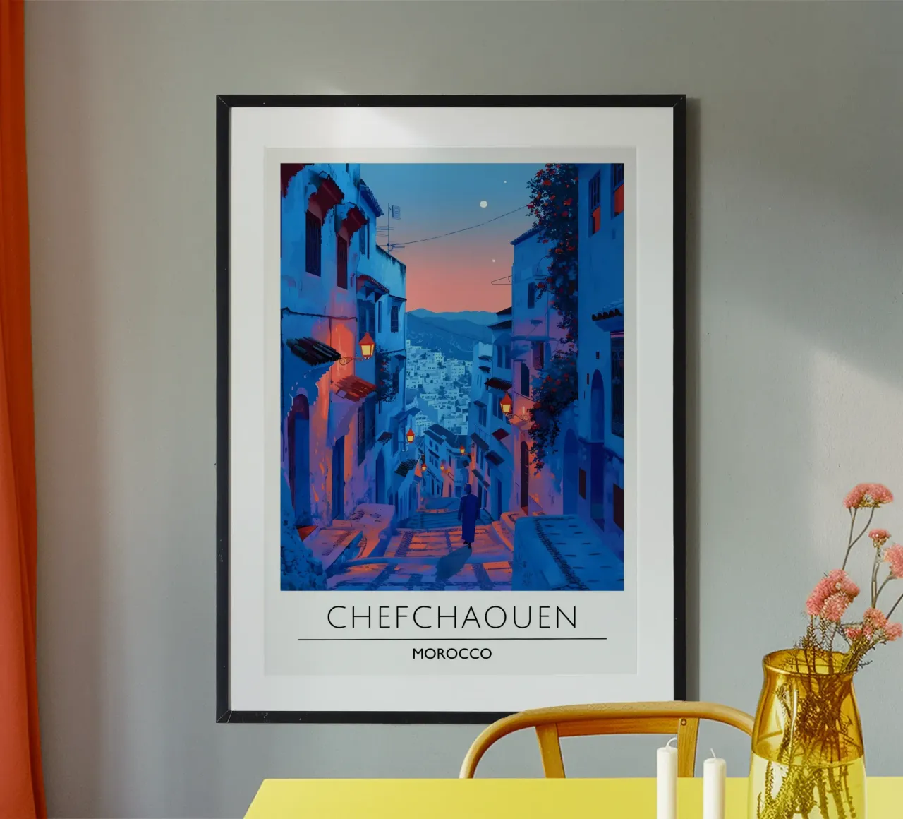 Stampa Pop Art "Perfect Match" Retro Matchbox poster da homdeco