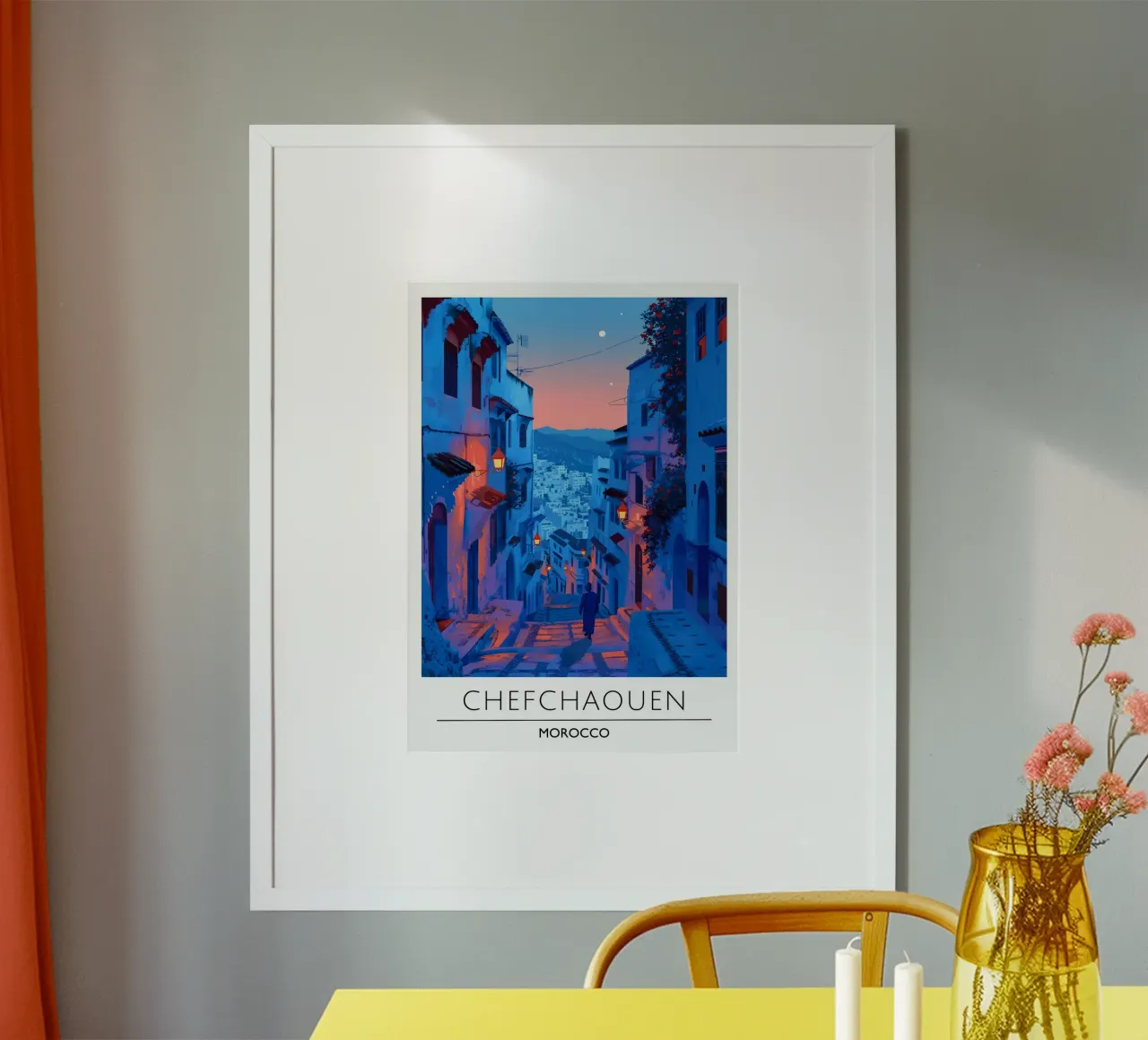 Stampa Pop Art "Perfect Match" Retro Matchbox poster da homdeco