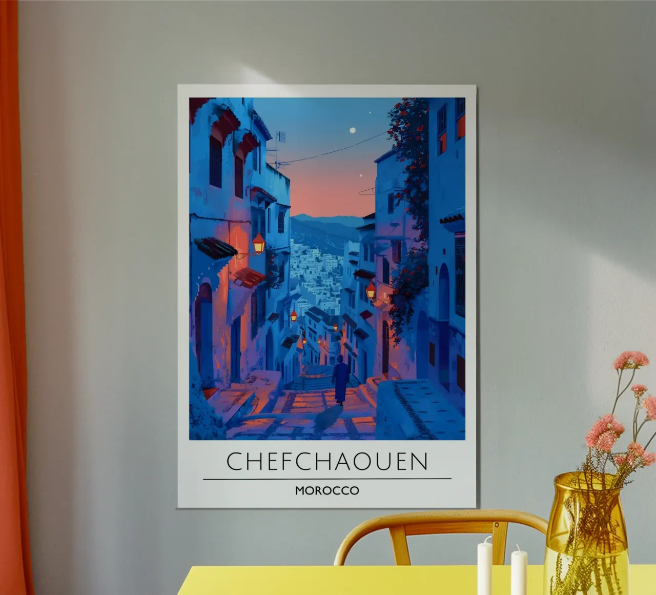 Stampa Pop Art "Perfect Match" Retro Matchbox poster da homdeco