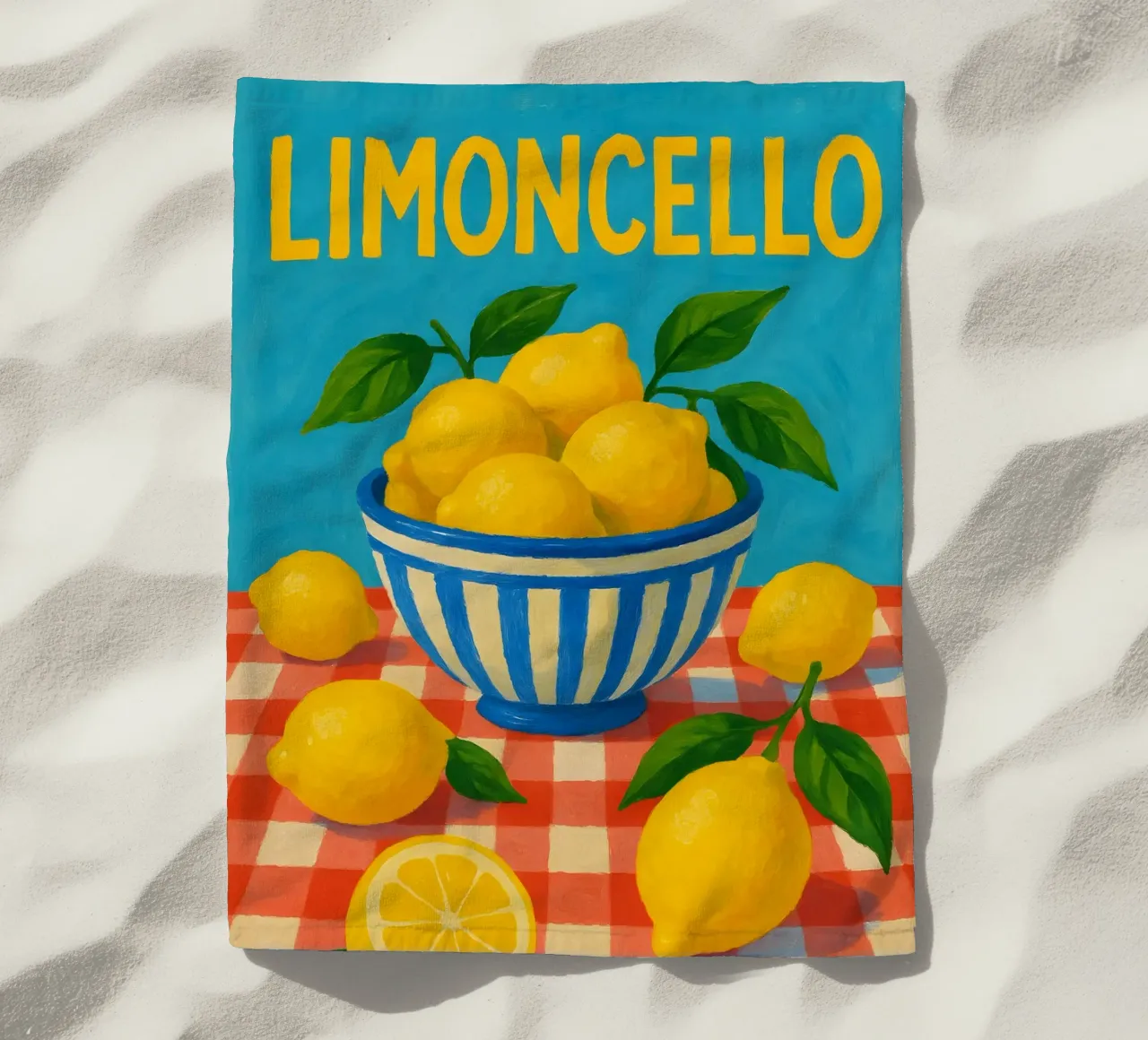 Limoncello telo mare da Wall of Whispers