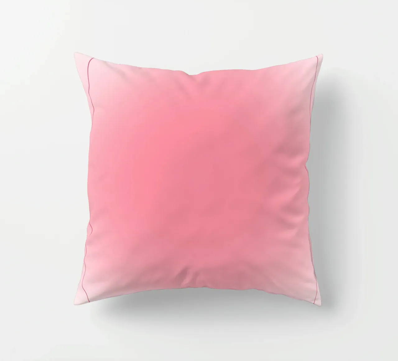 Good Vibes Aura: Helderroze Verloop Esthetische Print kussen van homdeco