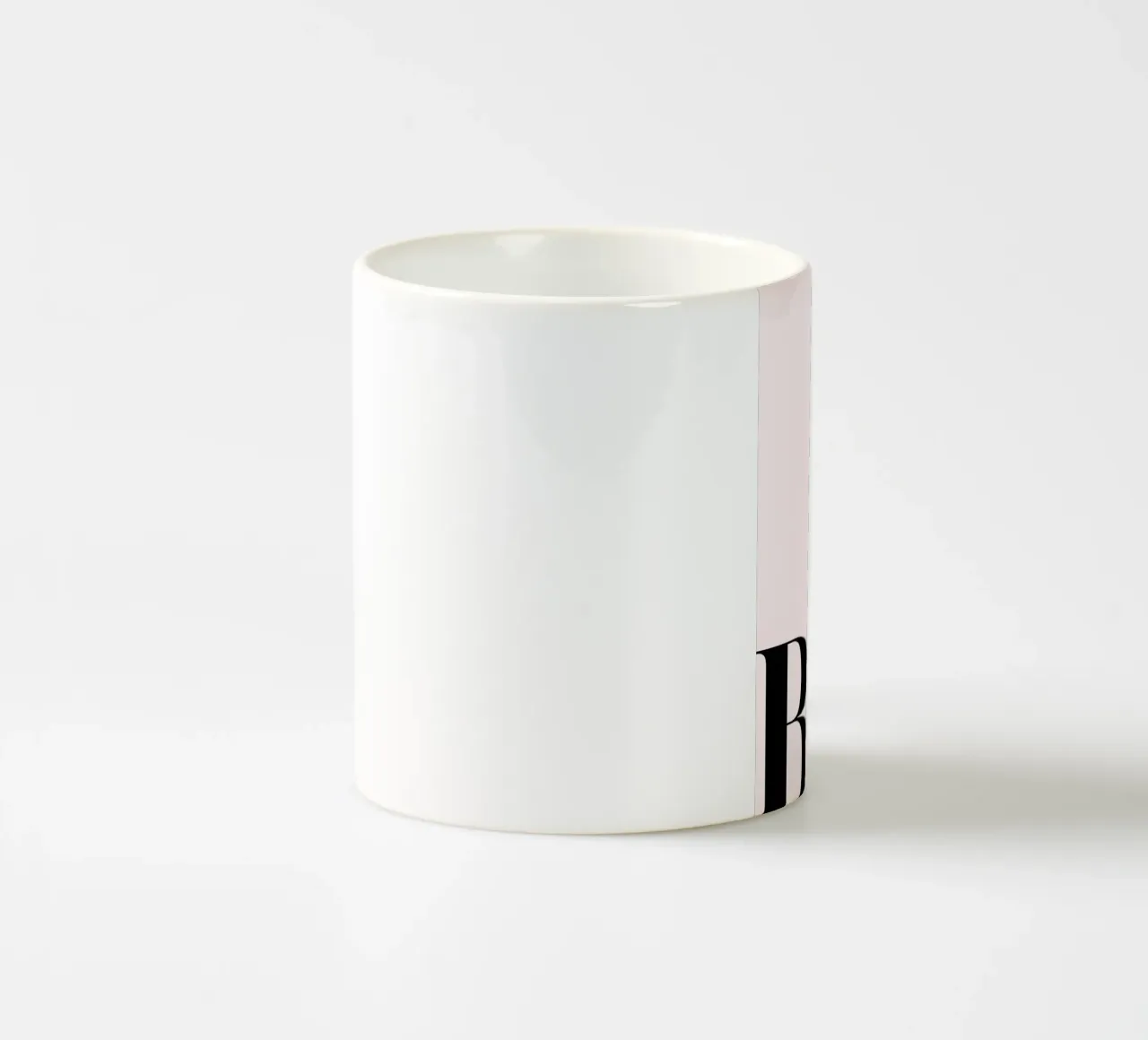 "Stampa d'arte con citazione minimalista "Think Big tazza in ceramica da homdeco