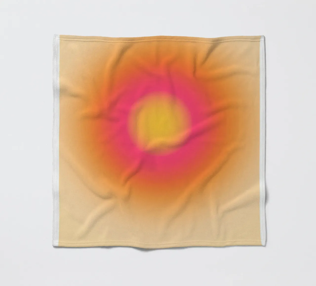 "Intuition 111" Engelen Aura Kleurverloop Kunstdruk fleecedeken van homdeco