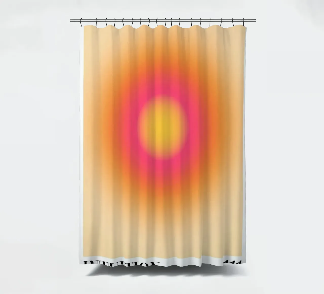 "Intuition 111" Engelen Aura Kleurverloop Kunstdruk douchegordijn van homdeco