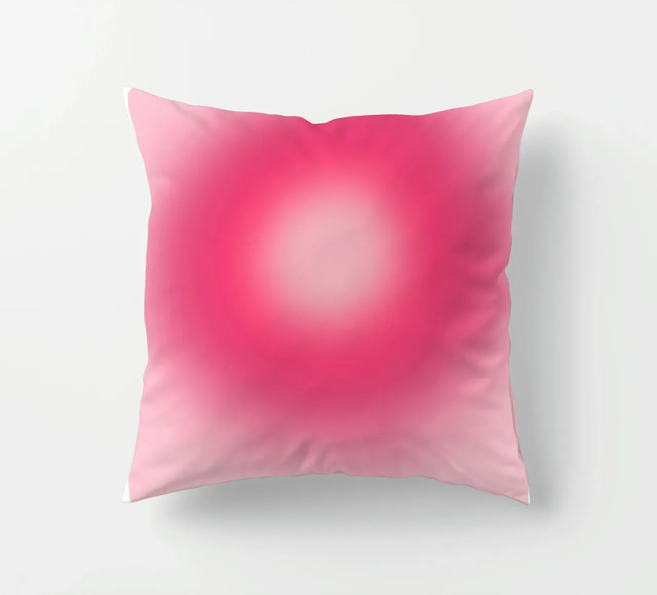 "Alignment 222" Angel Number Aura Gradient Art decorative cushion by homdeco