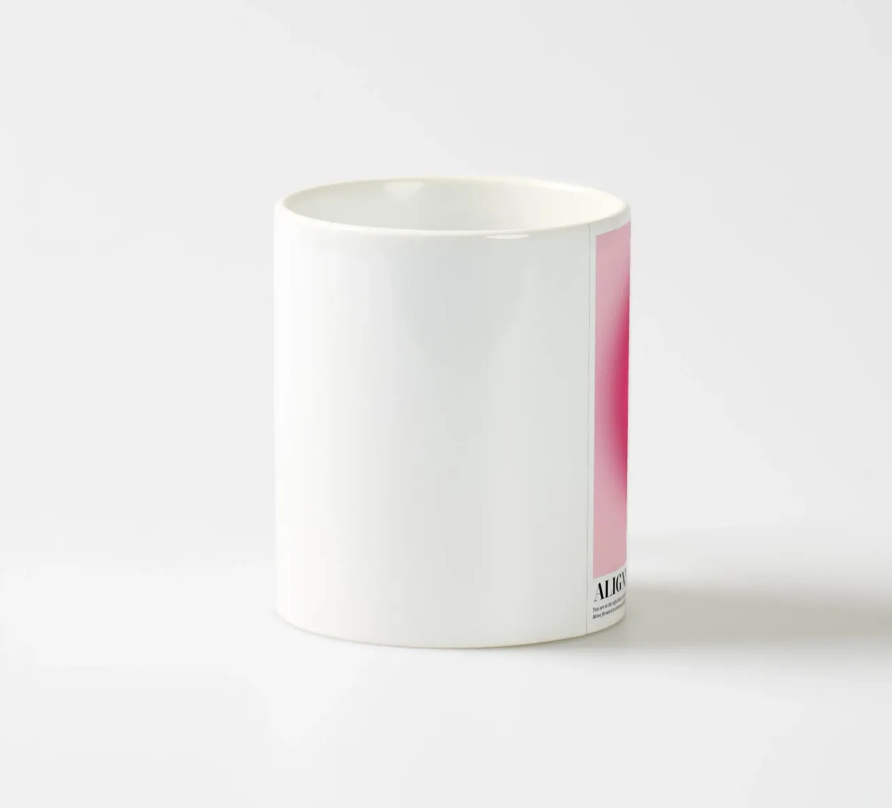 "Allineamento 222" Angelo Numero Aura Gradiente Arte tazza in ceramica da homdeco