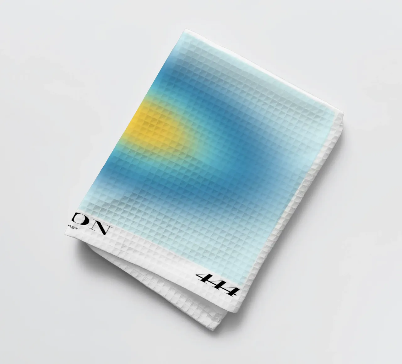 "Protezione 444" Angelo Numero Aura Gradiente Arte canovaccio da cucina da homdeco