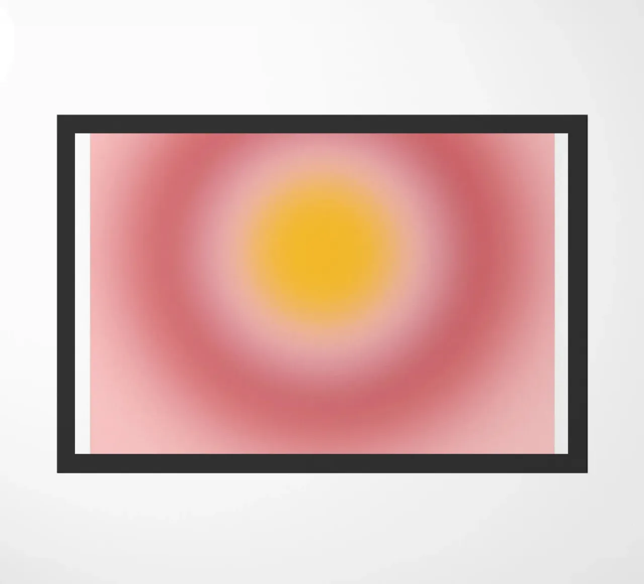 "Rifletti 666" Angelo Numero Aura Gradiente Arte zerbino da homdeco