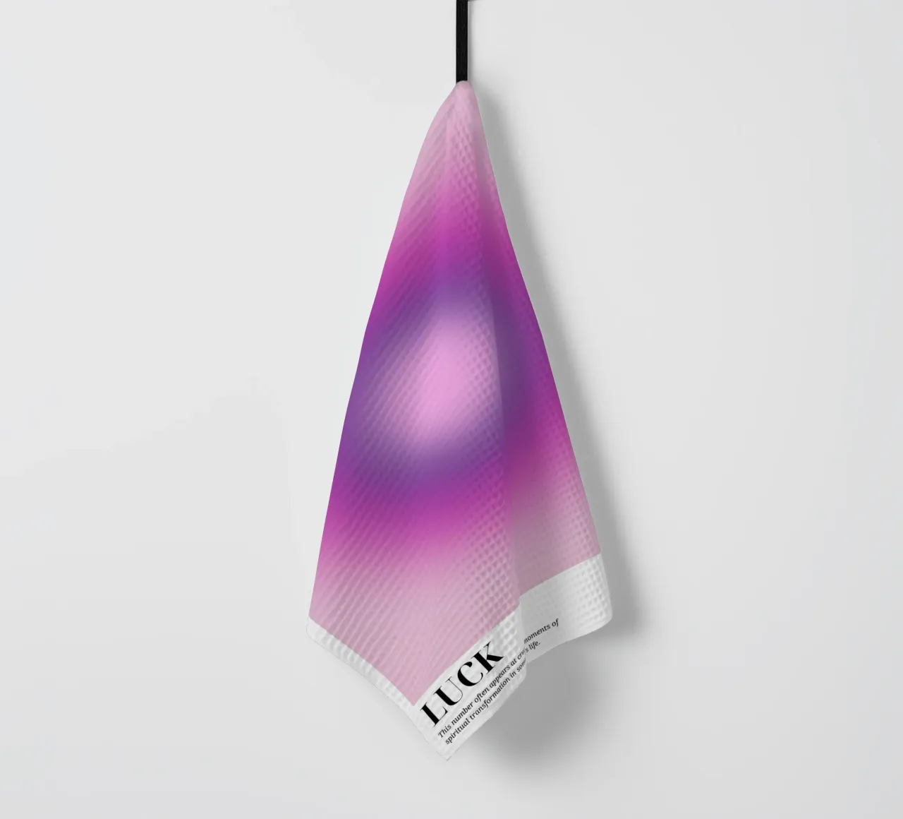 "Fortuna 777" Angelo Numero Aura Gradiente Arte canovaccio da cucina da homdeco