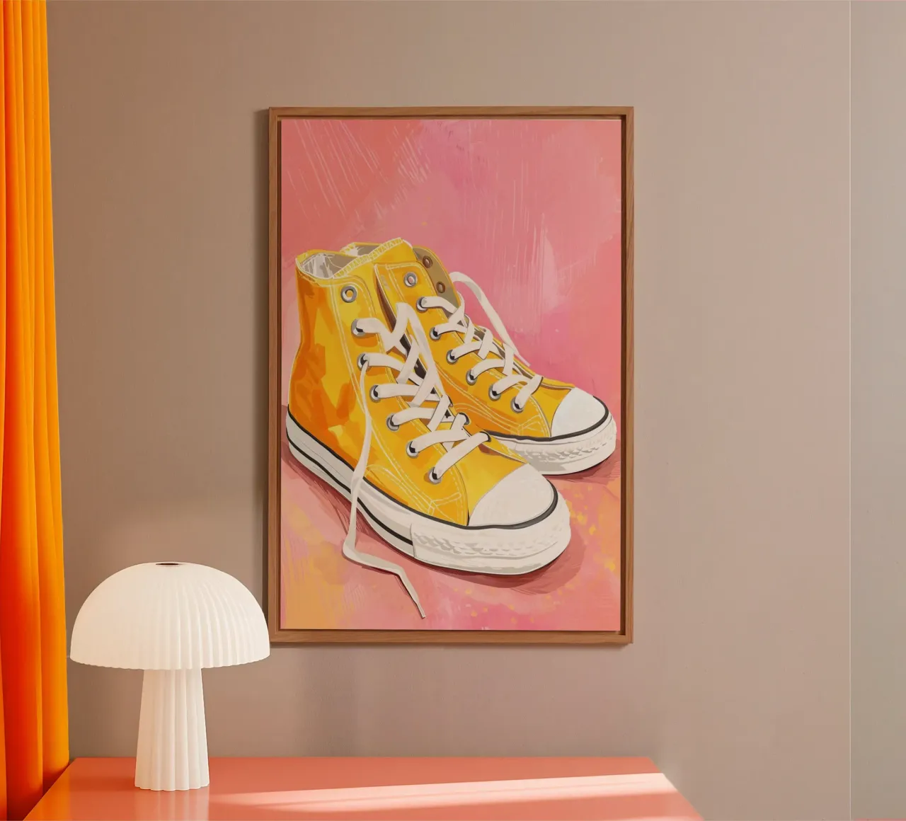 Sun‑Drenched Kicks forex plate by Mosaic Dialogue