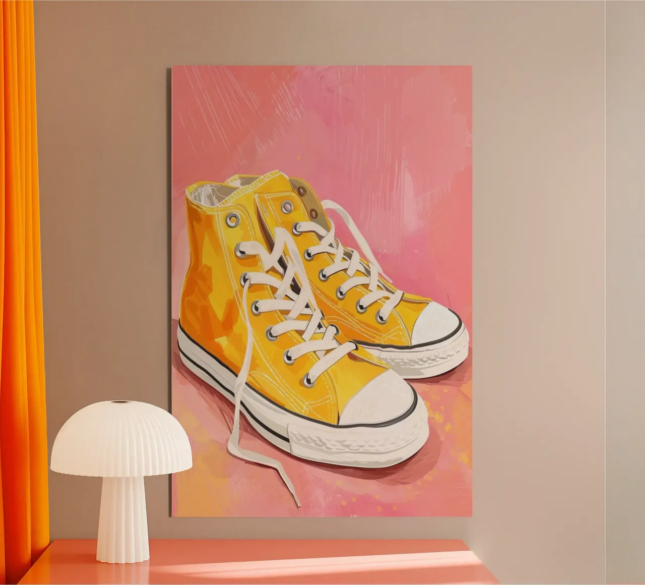 Sun‑Drenched Kicks forex plate by Mosaic Dialogue