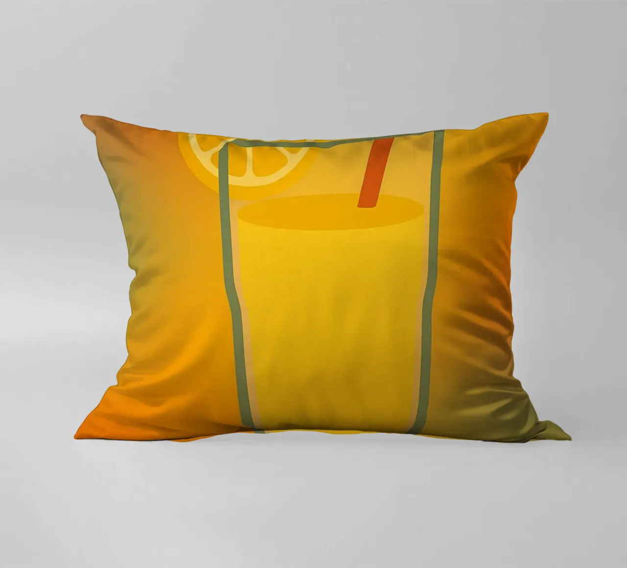 FRESH LEMON - The graphic energy of a summer zest decorative cushion by Boissons - Affiches & posters - Retro