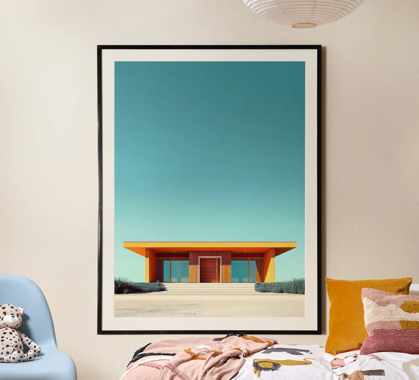 Desert Geometry poster da Mosaic Dialogue