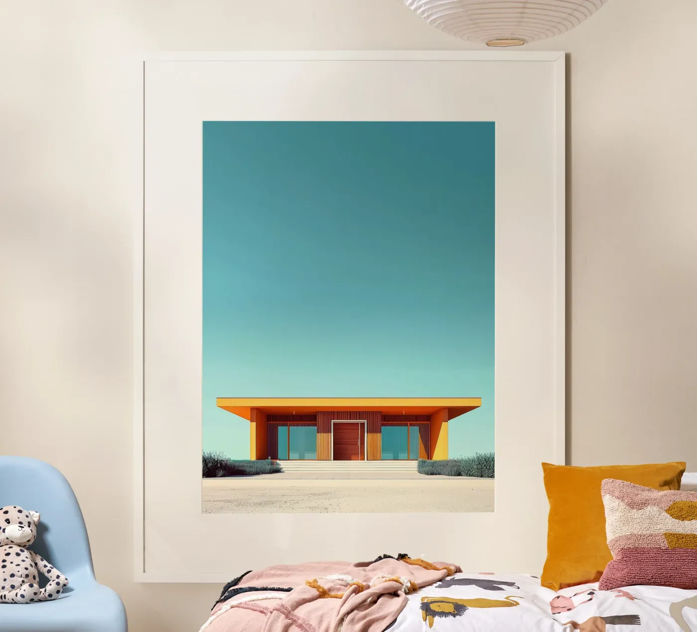 Desert Geometry poster da Mosaic Dialogue