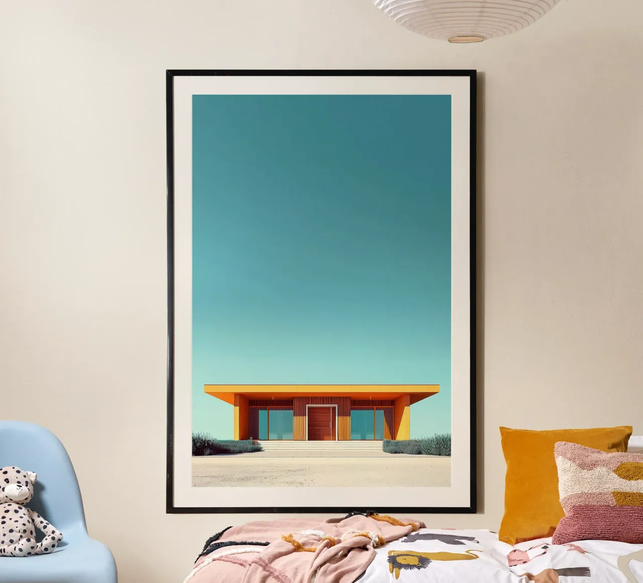 Desert Geometry poster da lieblu