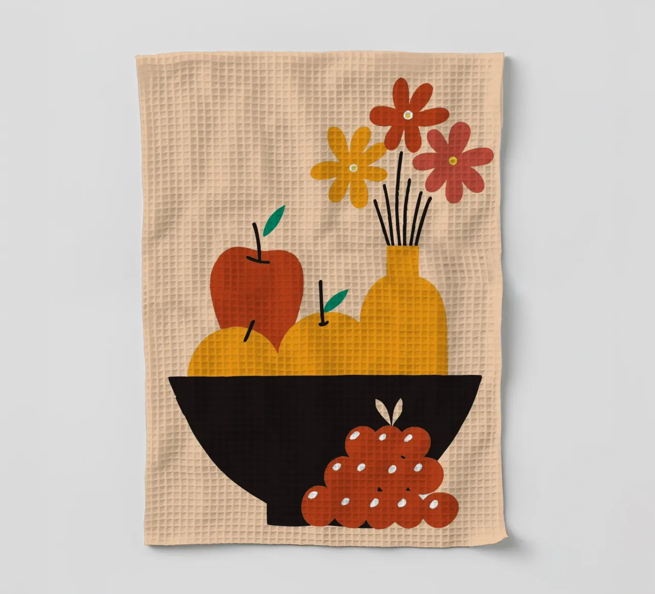 Frutti e fiori canovaccio da cucina da TRENDY POSTER SHOP