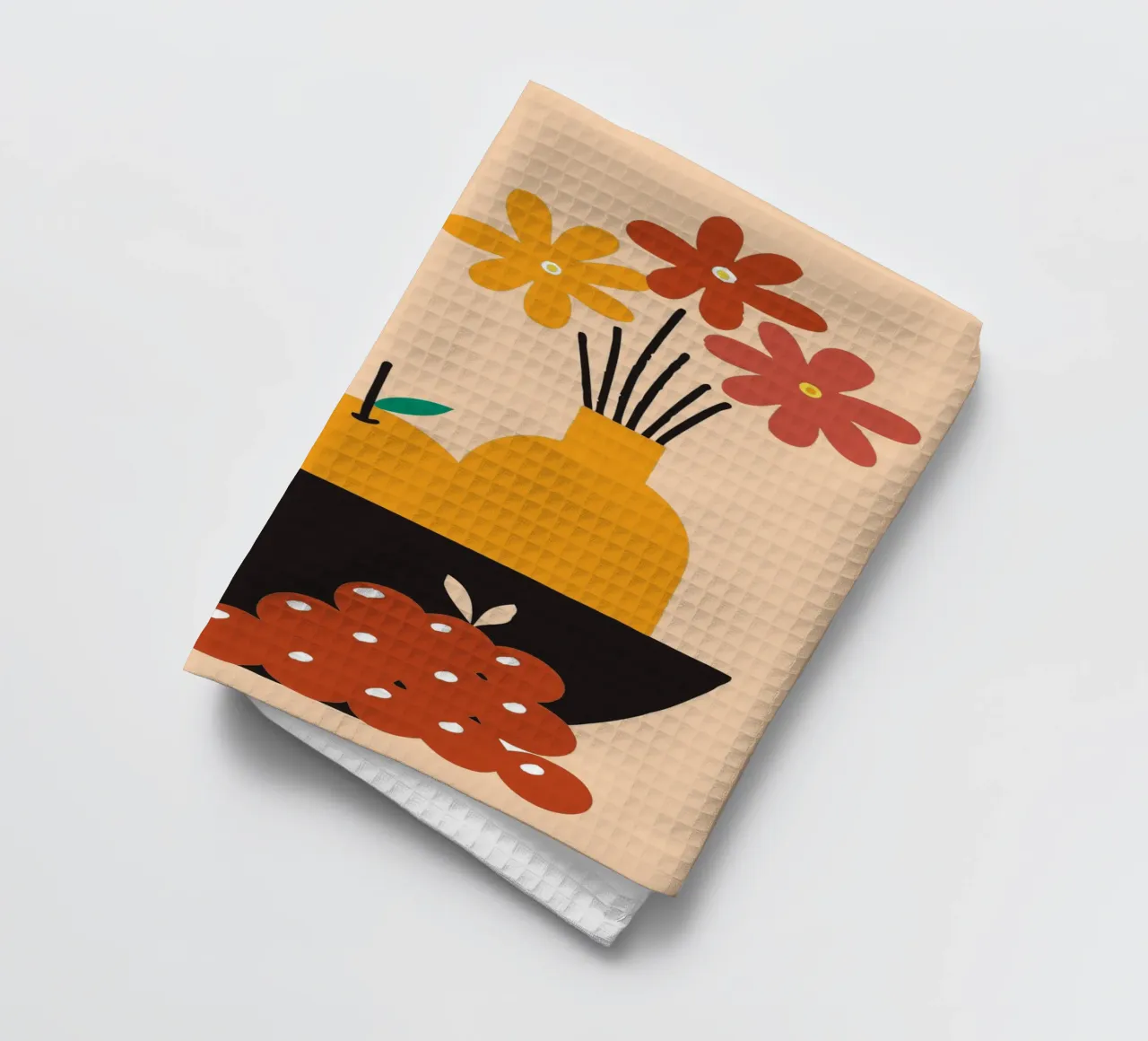 Frutti e fiori canovaccio da cucina da TRENDY POSTER SHOP