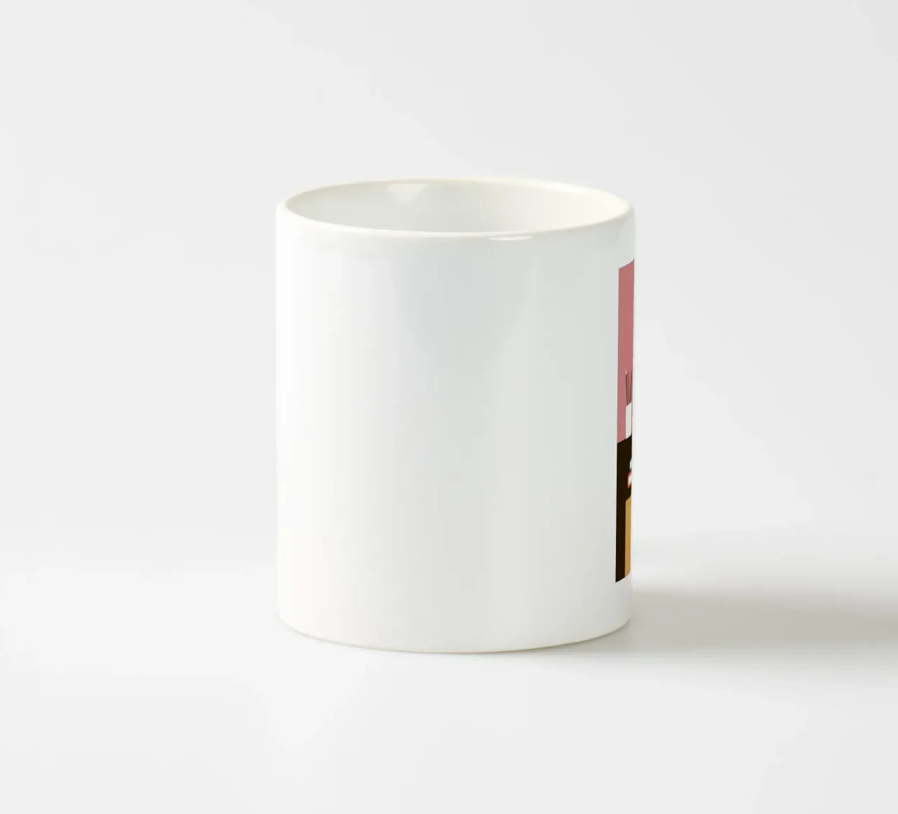 Laptop e vaso di fiori tazza in ceramica da TRENDY POSTER SHOP