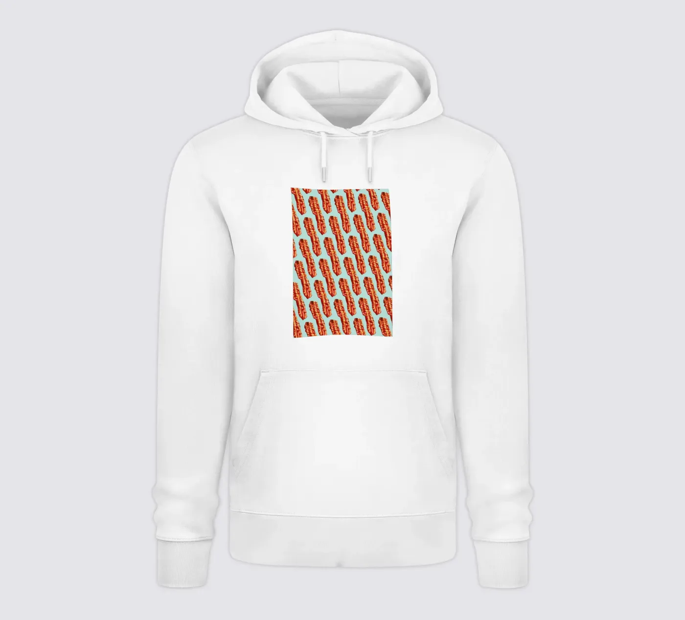 Bacon Pattern hoodie van Kelly Gilleran