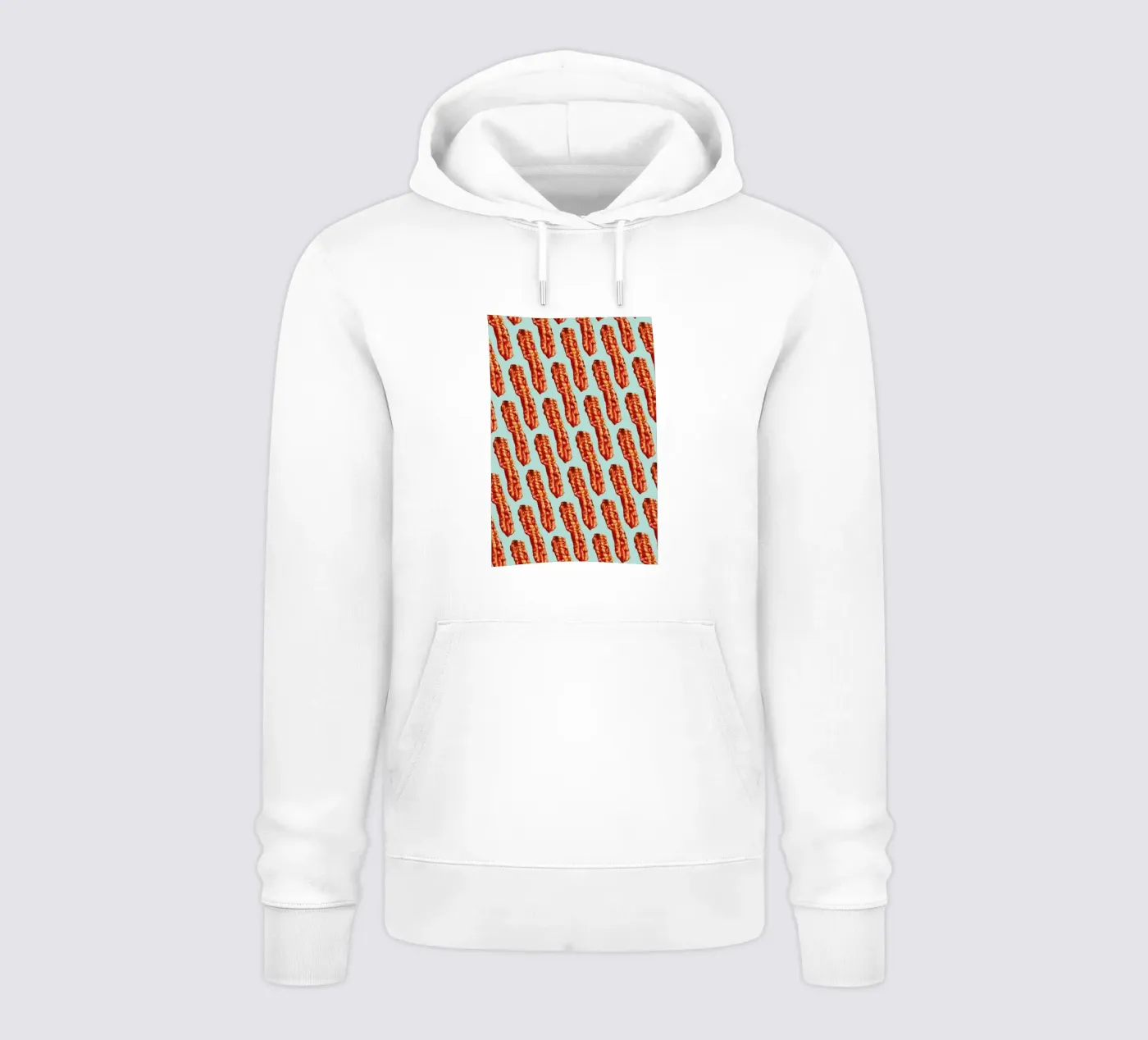 Bacon Pattern hoodie van Kelly Gilleran