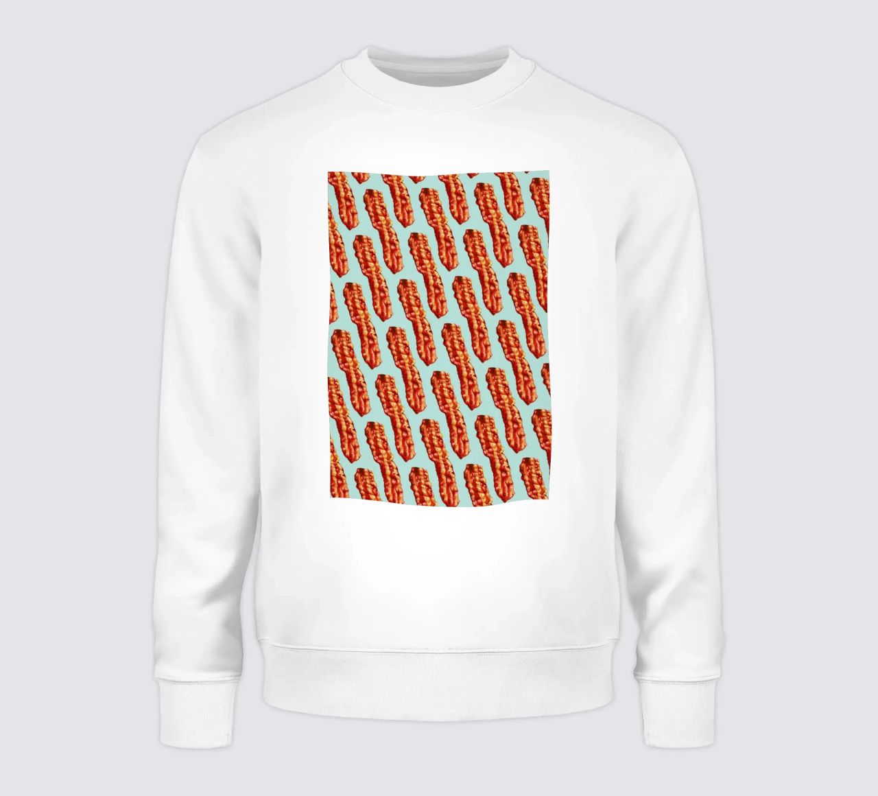 Bacon Pattern felpa da Kelly Gilleran